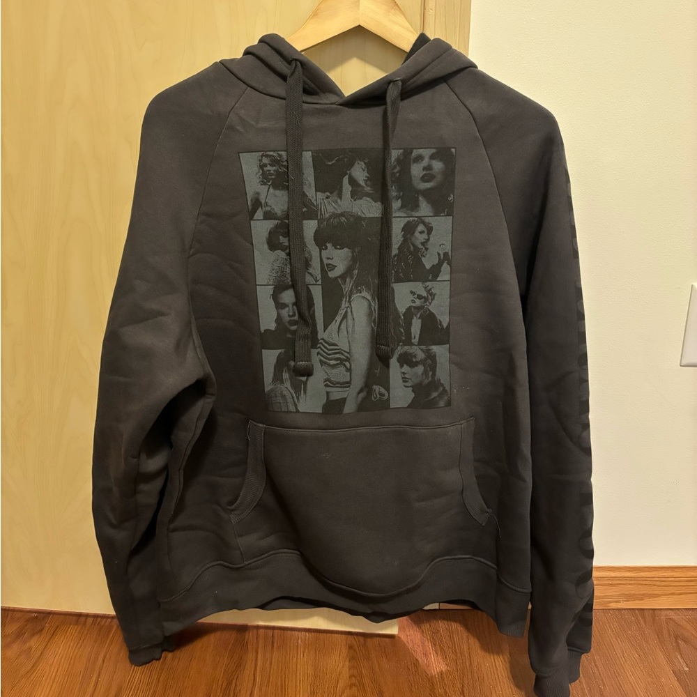 Taylor Swift The Eras Tour U.S. Dates Black Hoodie